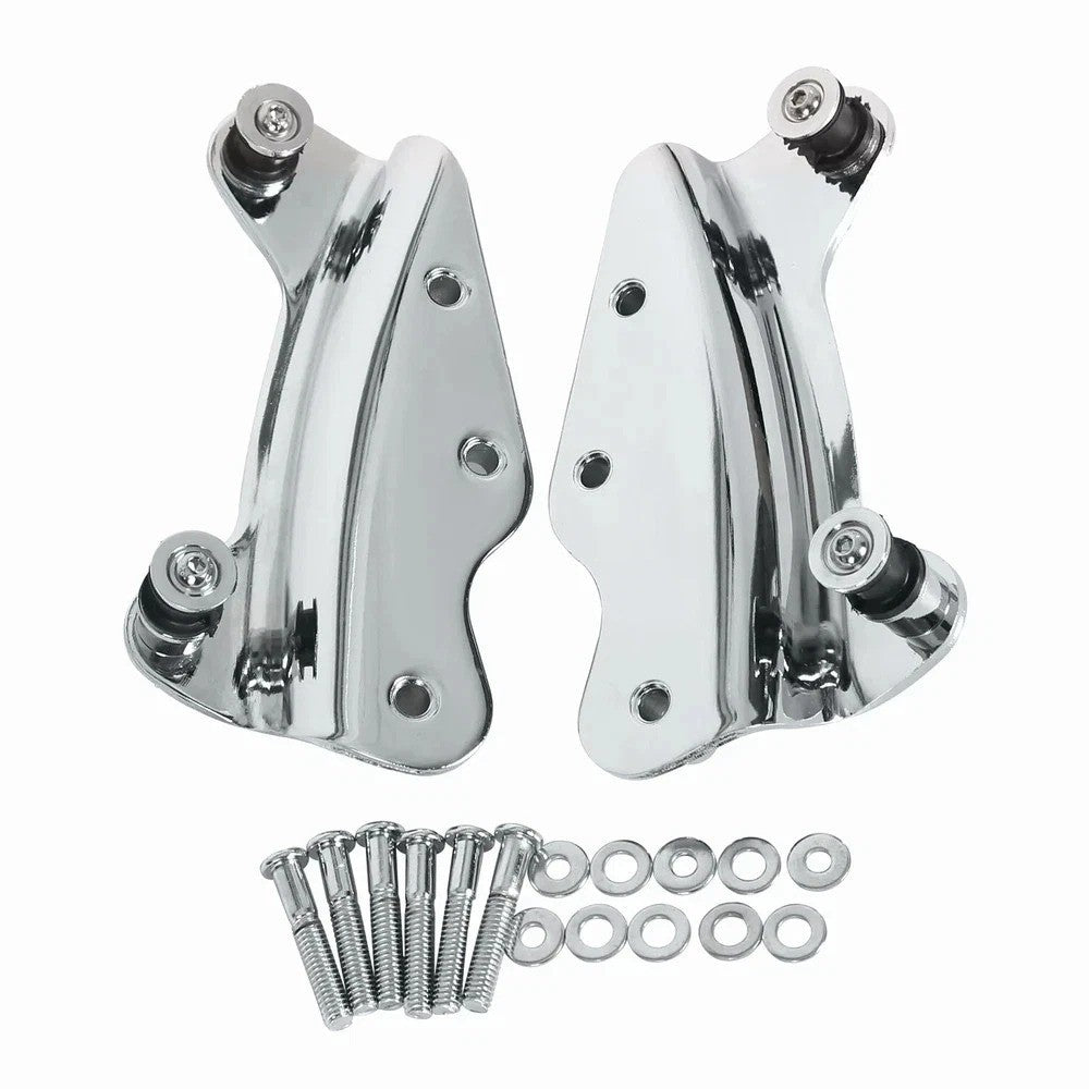 4 Point Moto Trunk Docking Hardware Kit For 09-13 Harley Road King Street Glide