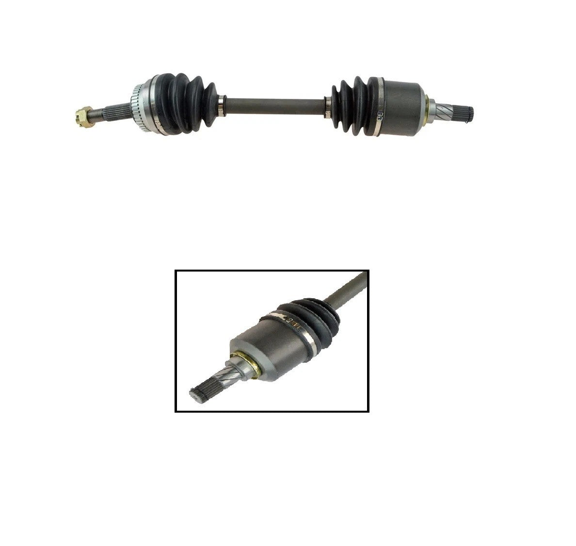 Front CV Axle Shaft Assembly Driver Side LH LF for 200SX NX Sentra New
