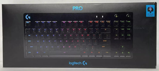 Logitech GX Blue Clicky G Pro Mechanical Gaming Keyboard 920-009388