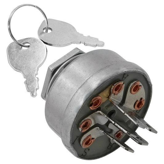 Caltric AM103286 AM32318 Ignition Switch For John Deere 110 112 120 140 200 208