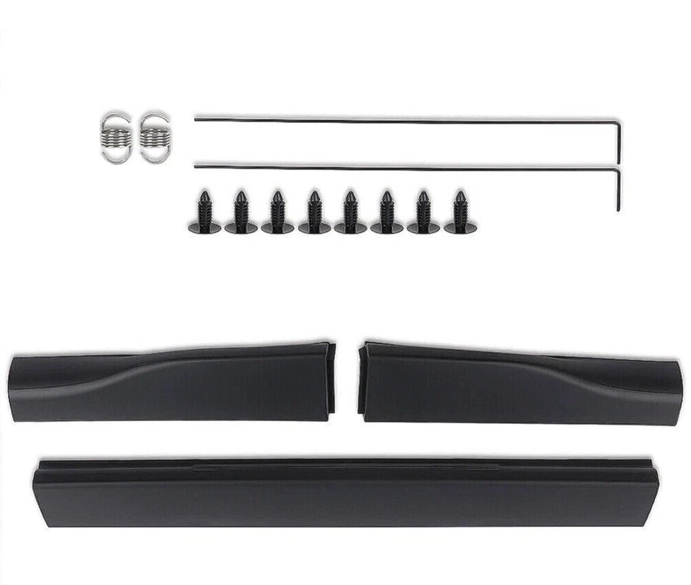 FIT FOR 08-16 FORD SUPER DUTY F250 F350 FLEX STEP TAILGATE TRIM CAP MOLDING 3PCS