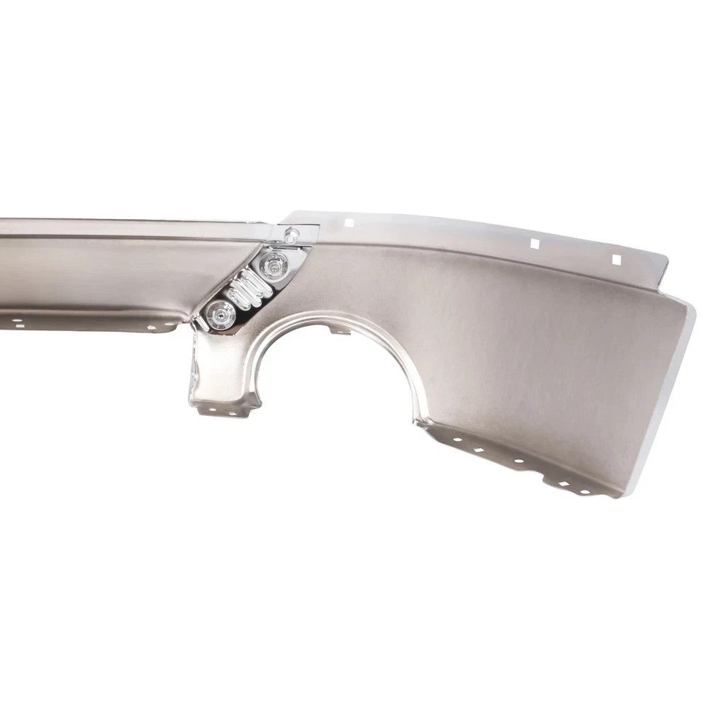 For 07-13 Sierra 1500 Truck Chrome Front Bumper Face Bar W/ Fog Light Holes
