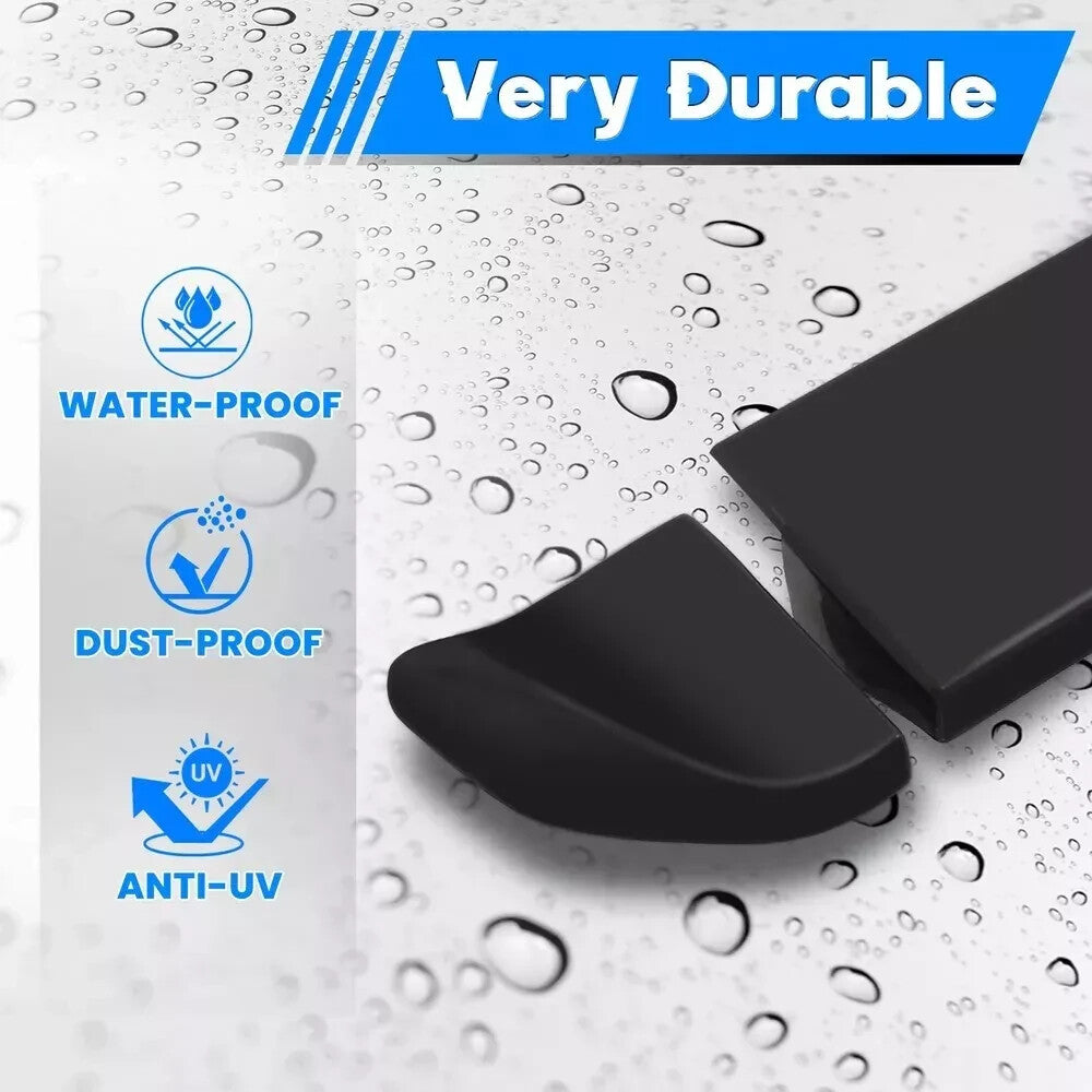 3PCS For Chevy Silverado 2007-2014 Tailgate Tail gate Wing Spoiler