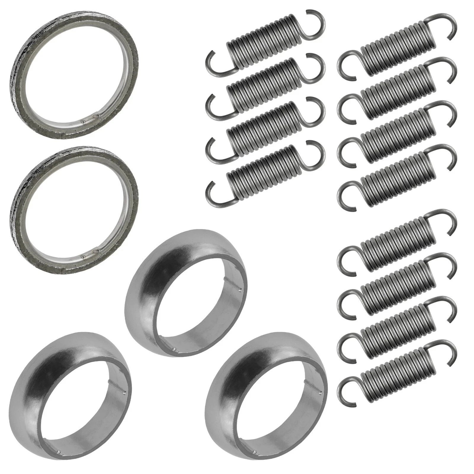 Exhaust Muffler Silencers Pipe Gasket Kit for Can-Am Commander 1000 2014 - 2015