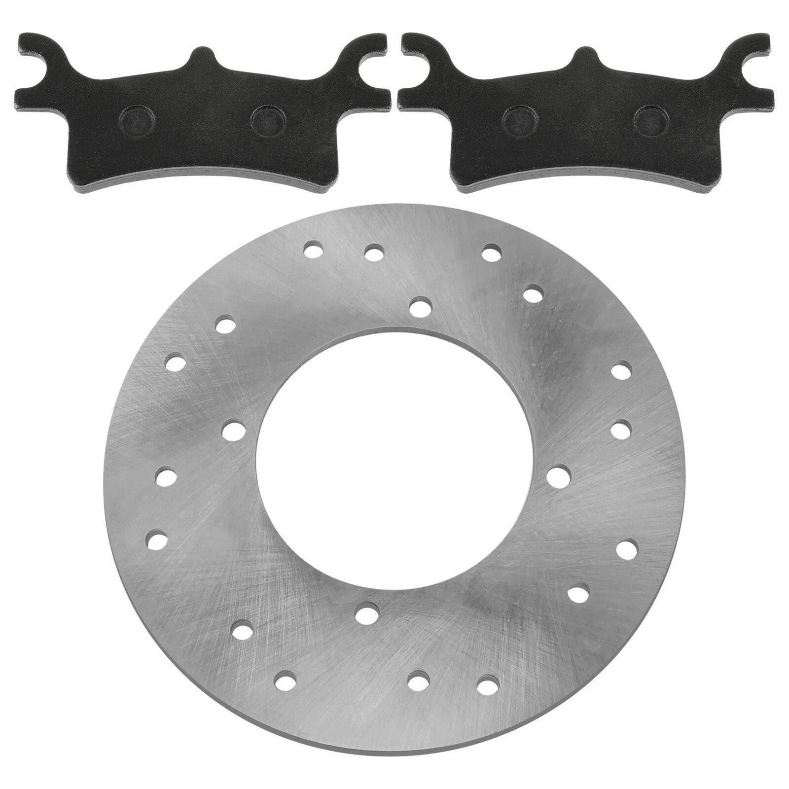 Rear Brake Disc Rotor W/ Pads for Polaris Sportsman 500 450 2003 2004 2005 2006