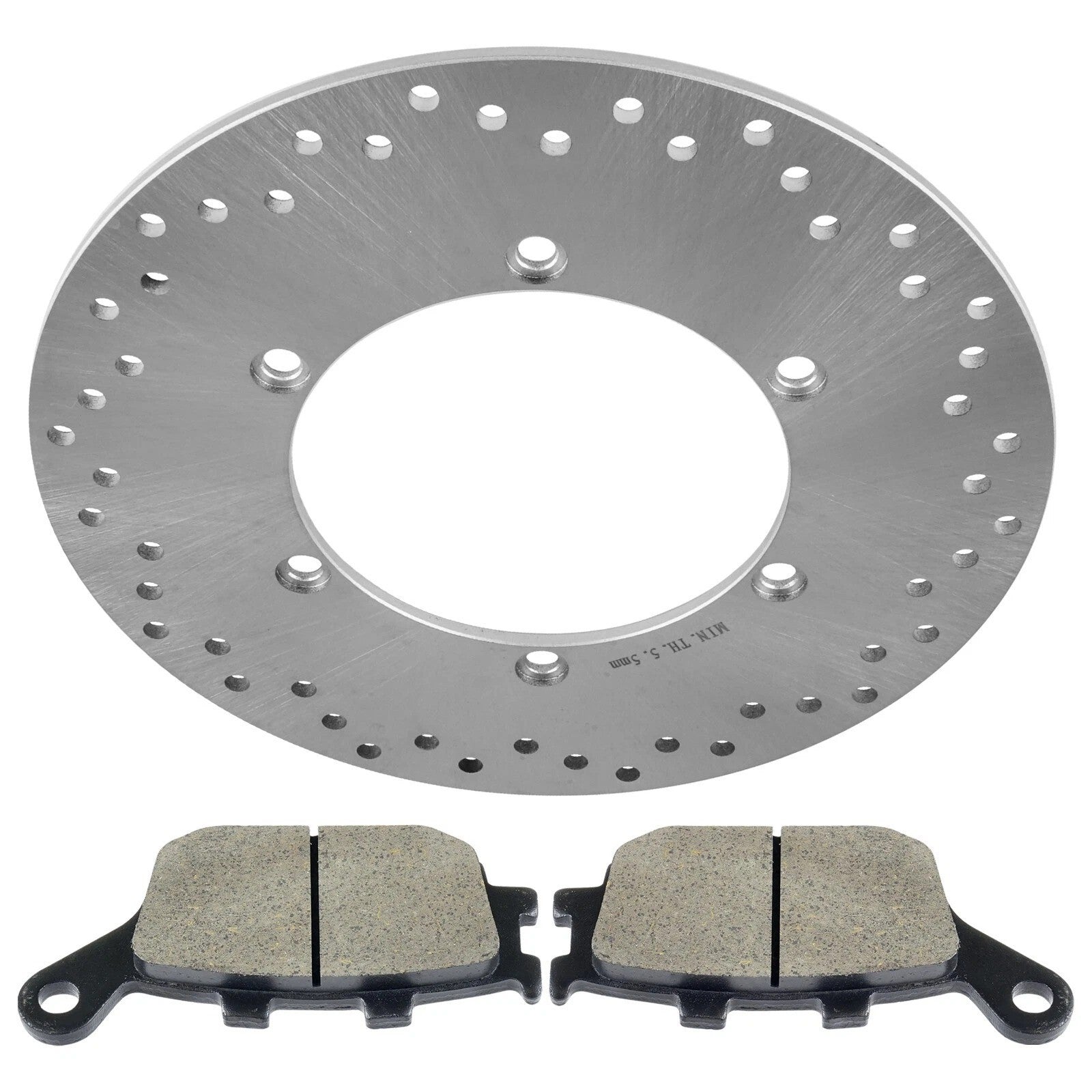 Rear Brake Disc Rotor Pad for Honda VTX1300S VTX1300C VTX1300R VTX1300T 2003-09