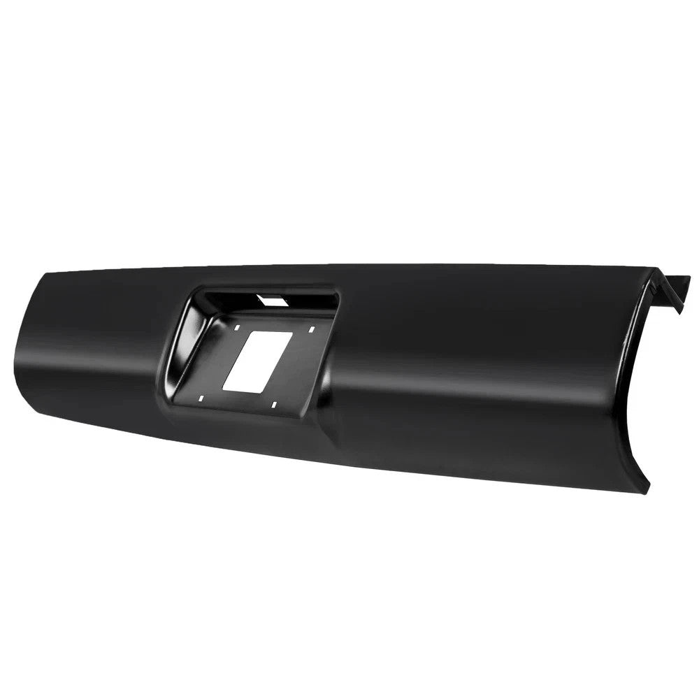 Rear Bumper Roll Pan w/License Plate For 1994-2003 S10 Sonoma GMC Fleetside