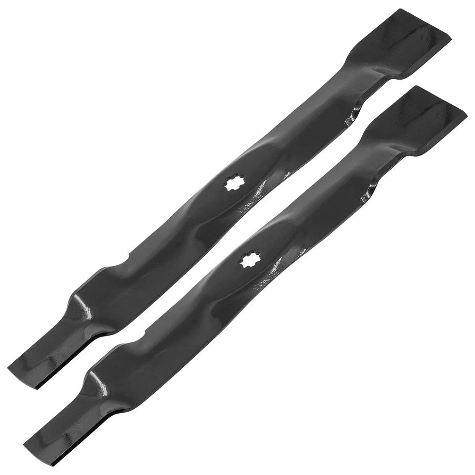 Caltric 21 3/8 inch 7 Point Star 42X" Deck Mulching Blade For John Deere