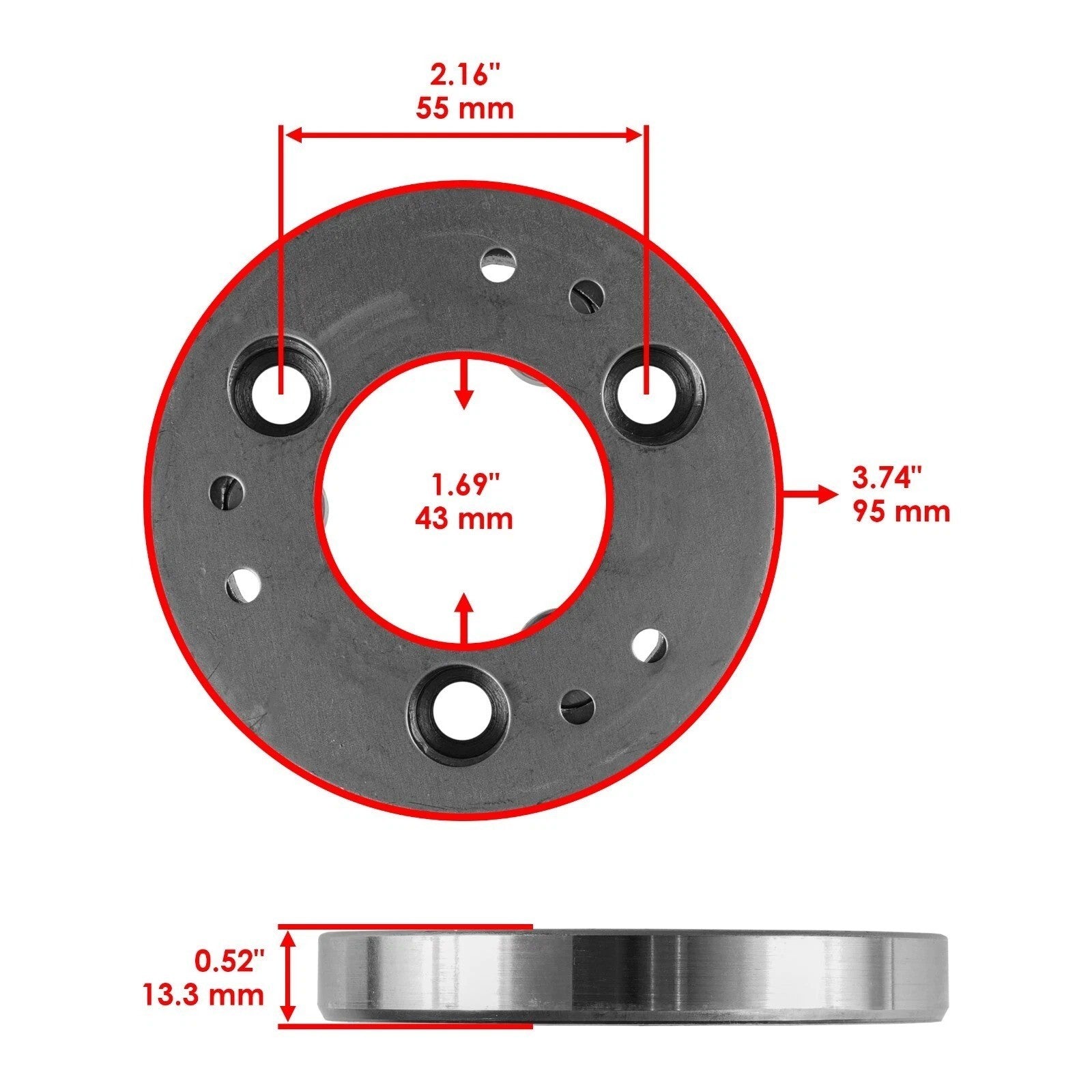 for Yamaha Timberwolf 250 YFB250 4WD 94 98 00 Starter Clutch Outer Sprag/ Gasket