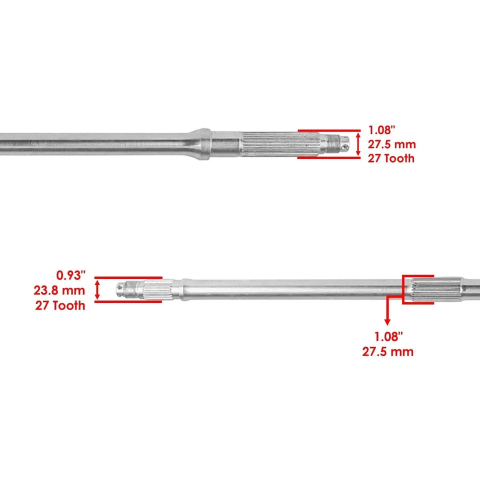 Complete Rear Differential Axle for Honda TRX450 S Foreman 450 4X4 S 1998-2001