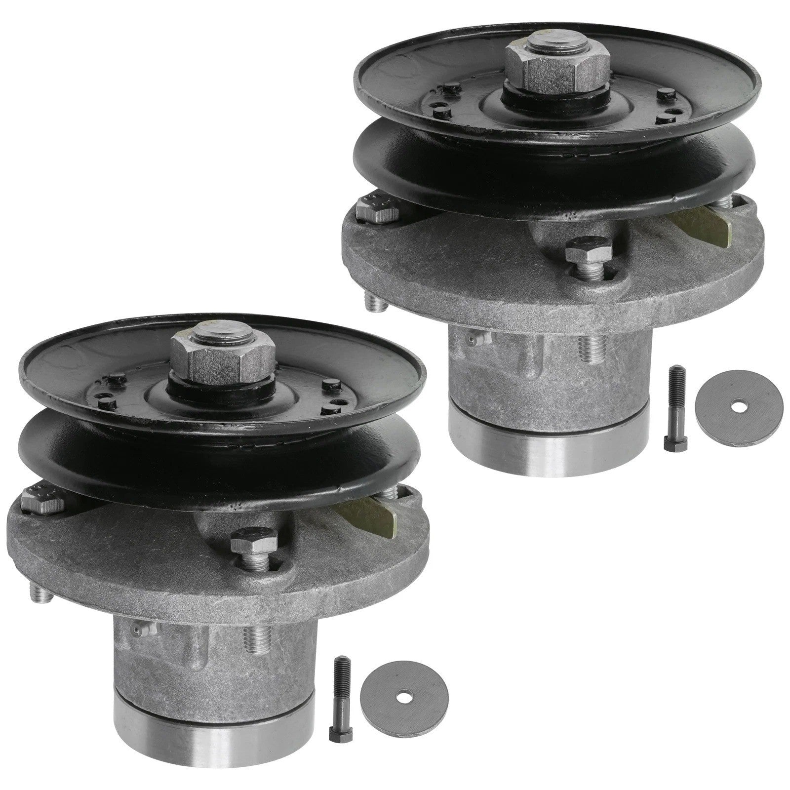 2x Spindle For John Deere LX176 14HP Kawasaki 422cc 38" 1991-1998