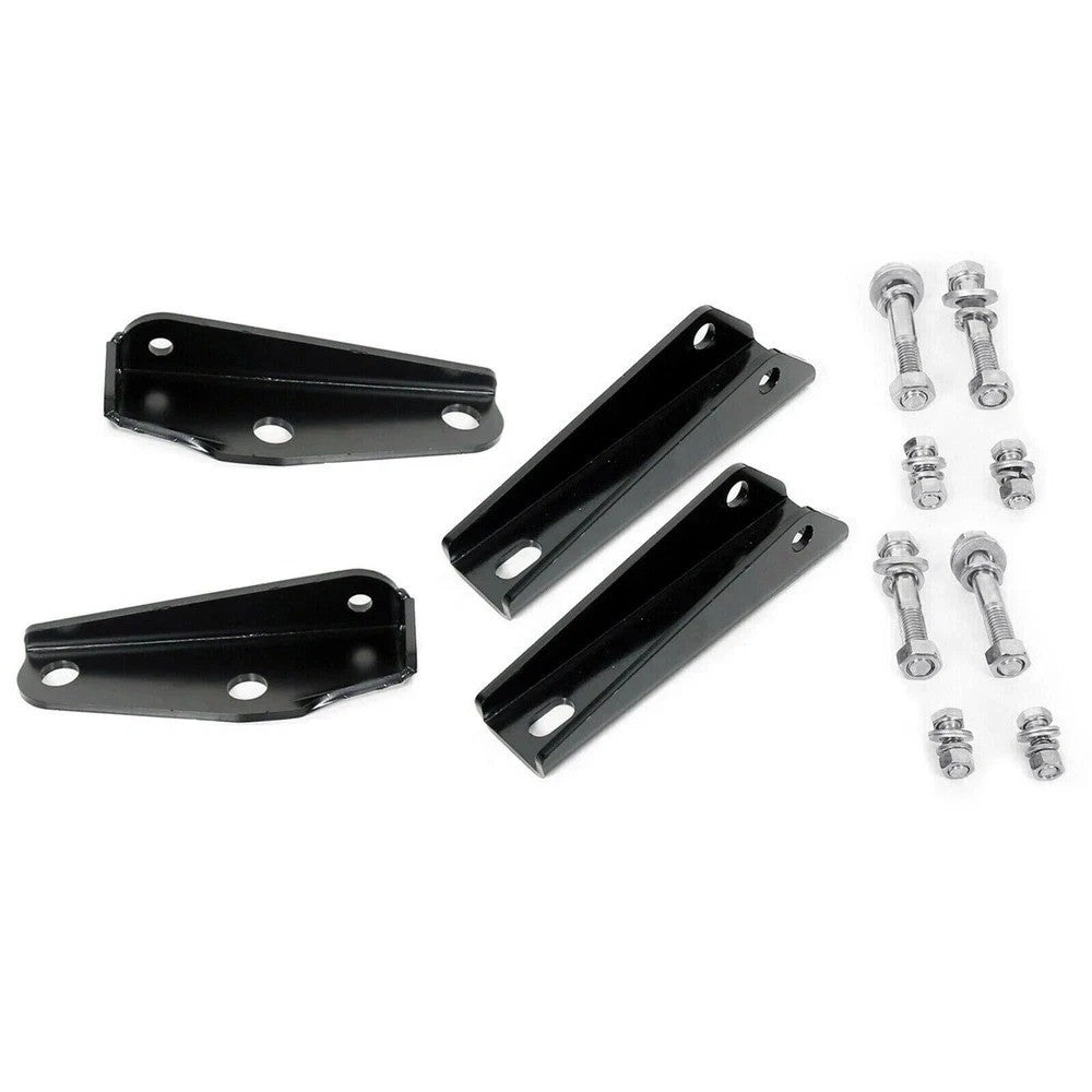 For Chevy C10 C20 GMC C15/C1500 1963-1972 Upper & Lower Rear Shock Brackets Kit