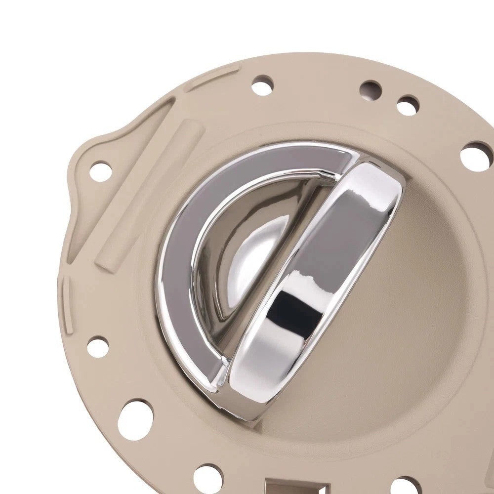 For 2006-2010  Jeep Commander Left Chrome Silver+Tan Inside Door Handle