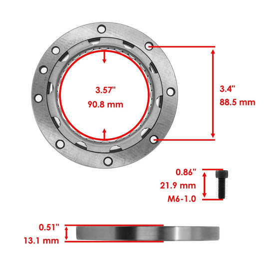 for Yamaha 99999-03908-00 5EL-15590-00-00 Starter Clutch One Way Bearing Sprag