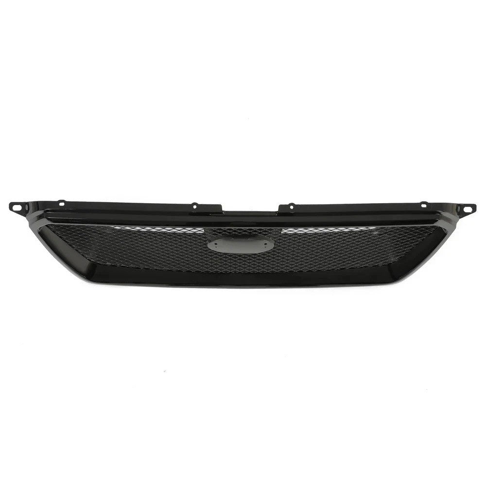 For Subaru XV Crosstrek 2013-2017 Front Bumper Grille Black Painted Mesh Style
