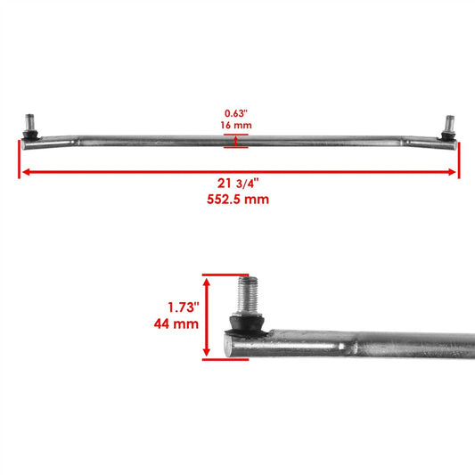 Steering Tie Rod Assembly fits John Deere LX255 LX266 LX277 AM133802 AM123555