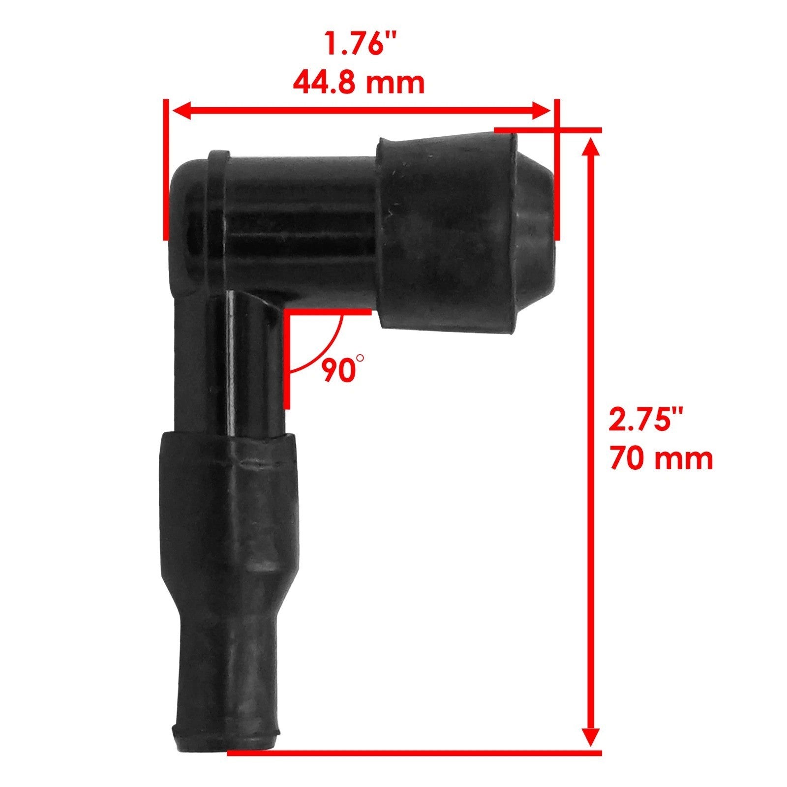 5YU-82310-13-00 Ignition Coil & Cap For Yamaha Rhino 700 YXR700 2008-2012