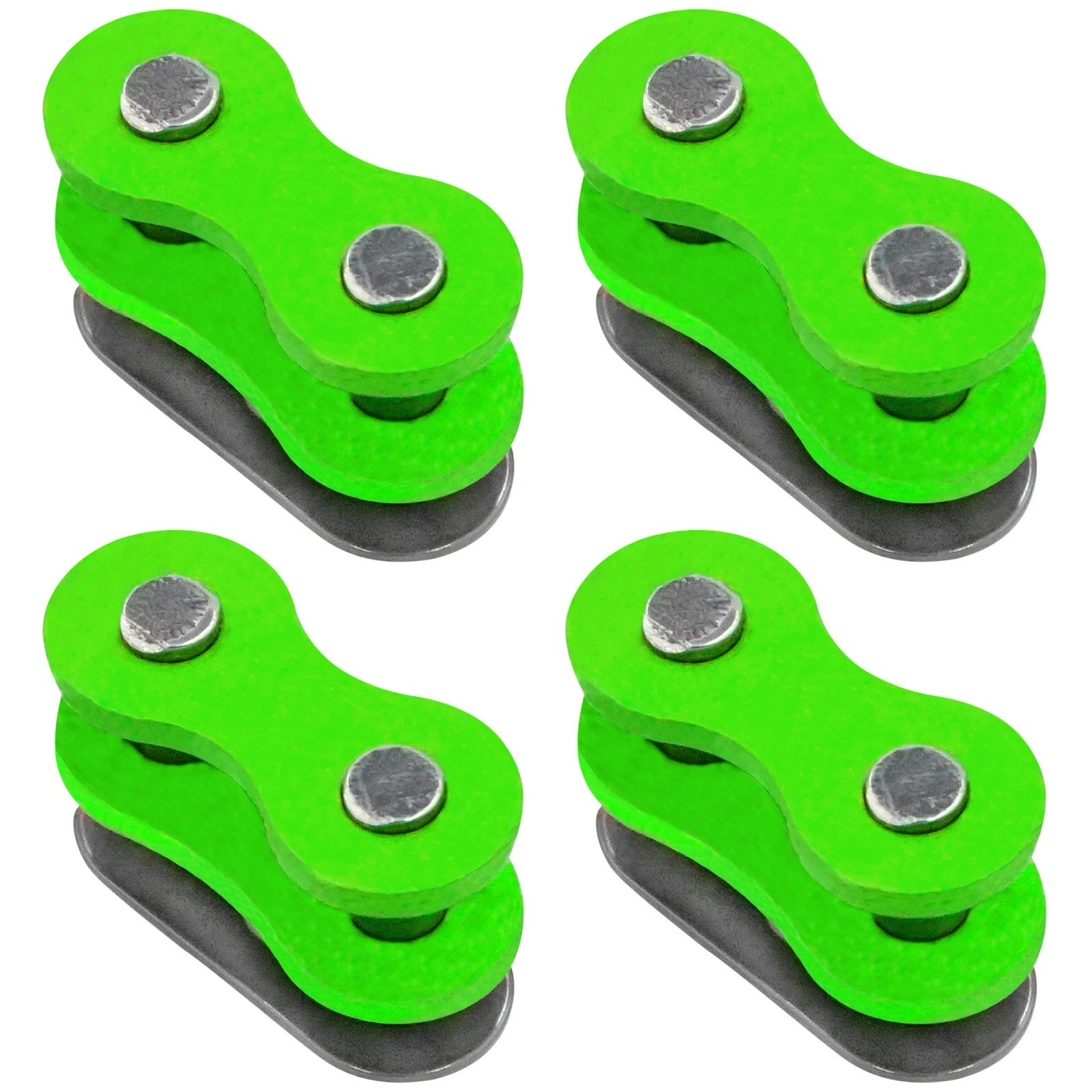 Caltric 520 Chain Master Link For Motorcycle Bike ATV Connecting Link Green