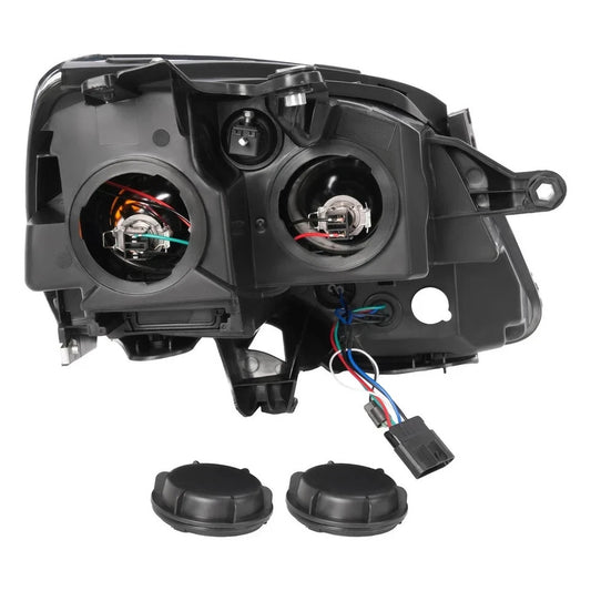 HECASA For GMC Acadia 2007-2012 Projector Headlights Headlamps Left+Right Clear