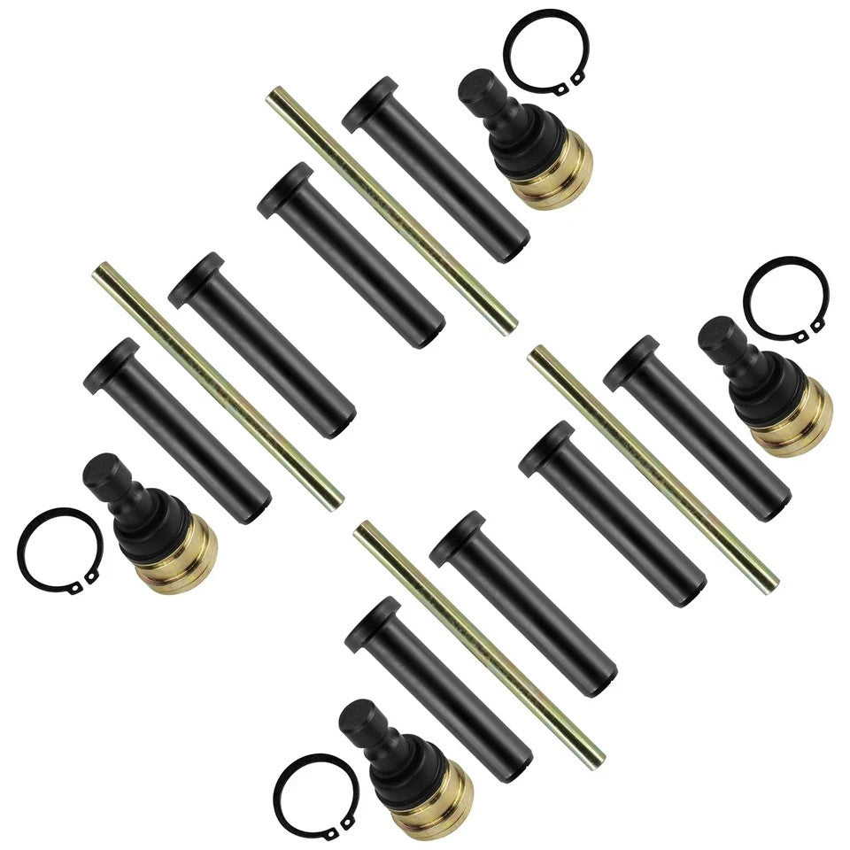 Front Upper A Arm Pivot Bushing Ball Joint Kit For Polaris RZR S 800 2010-2014