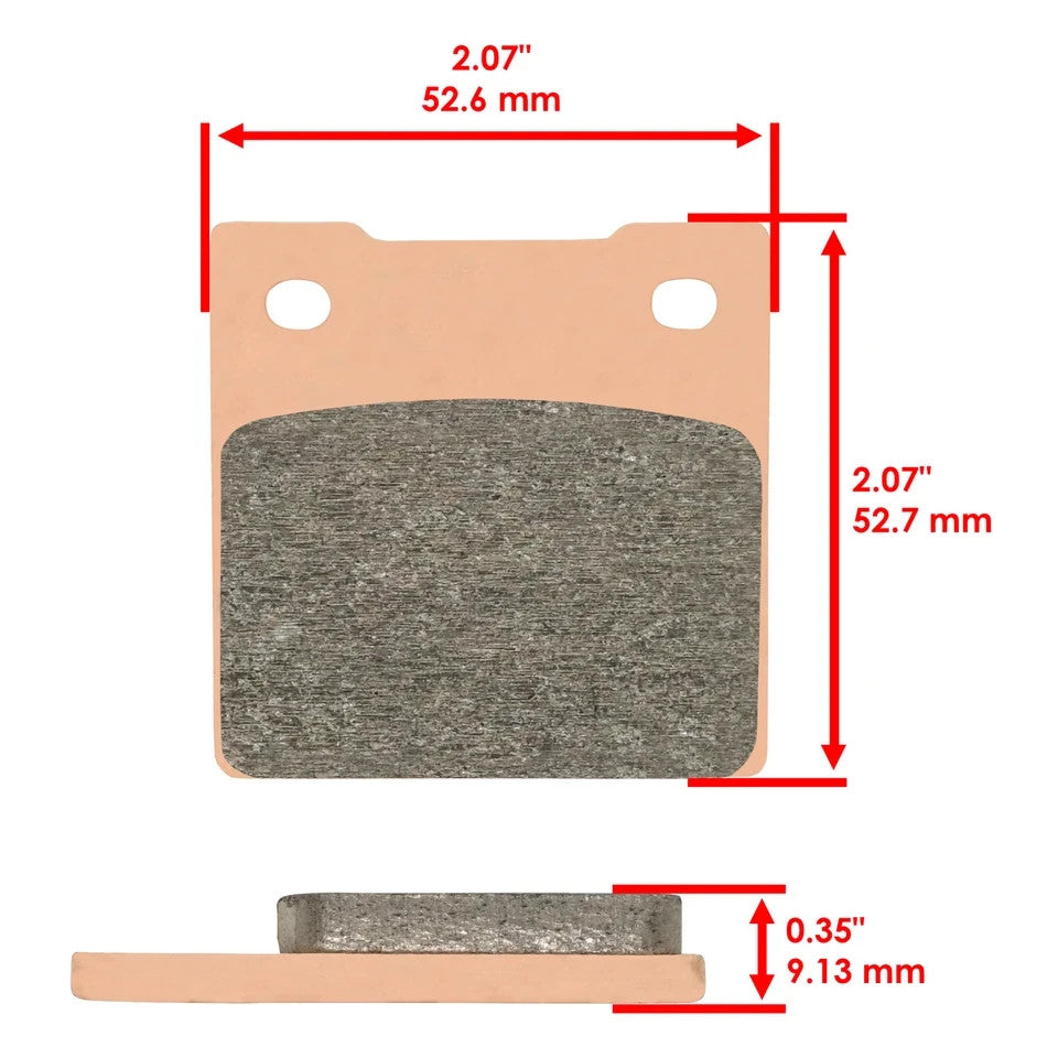 Brake Pads for Kawasaki ZR1100 ZRX1100 1997 1998 1999 2000 Front & Rear 