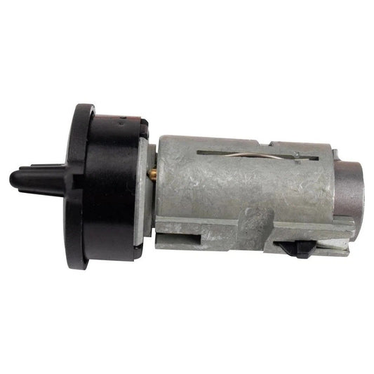 Black Bezel Ignition Lock Cylinder w/ Key for Chevy Olds