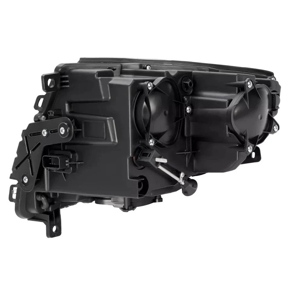HECASA Halogen Pair Headlight For Cadillac CTS 08-15 Left and Right With Bulbs