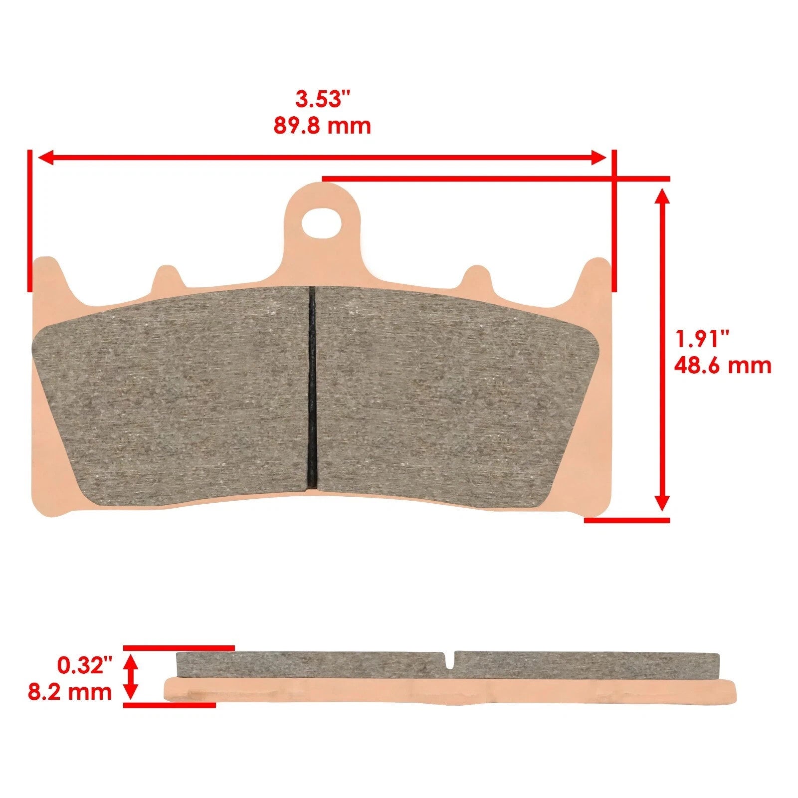 Sintered Front And Rear Brake Pads for Kawasaki ZX600 Ninja ZX-6R 1998-02 2005