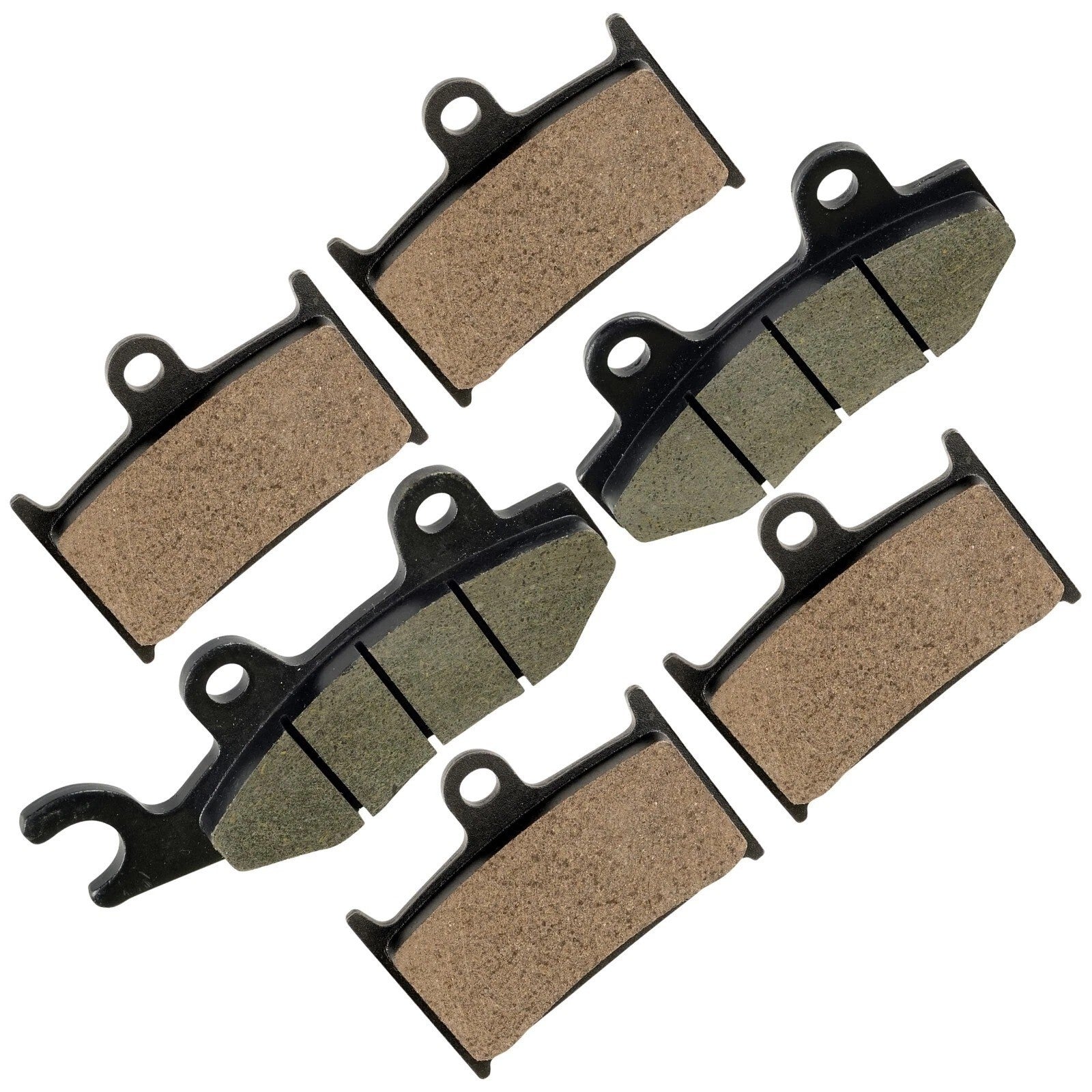 Caltric Front and Rear Brake Pads for Triumph Tiger Explorer 2012-2017