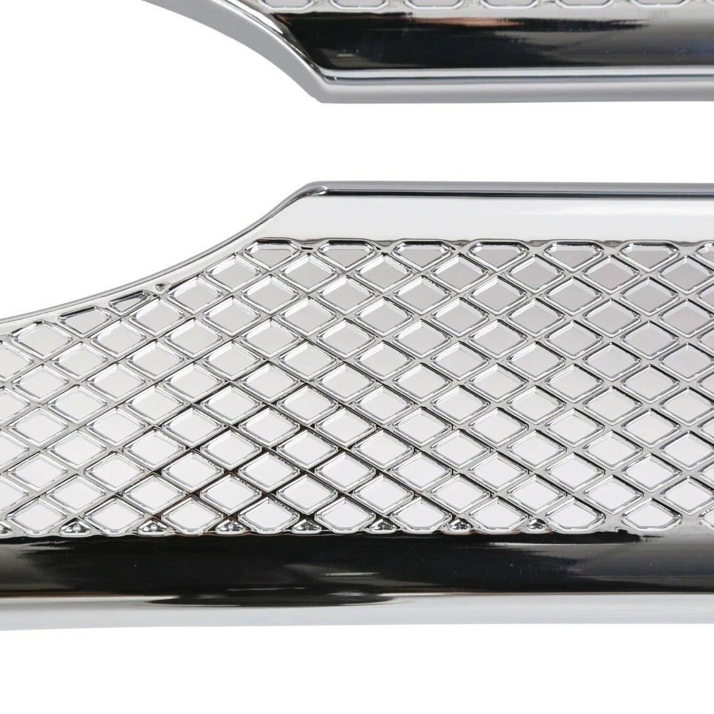 Fits 11-16 Ford F250 350 450  Moulding Front Chrome Grill Grille Cover Overlay