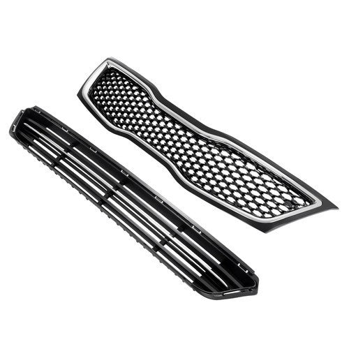 2Pcs Set Of Front Upper & Lower Bumper Grille Grill For Kia Optima 2014 2015