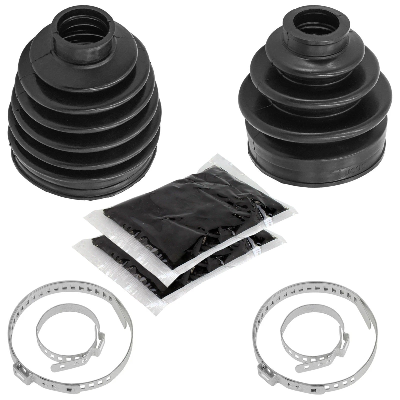 Caltric Front Inner & Outer Cv Axle Boot For Polaris RZR Pro XP / XP 4 2020-2024