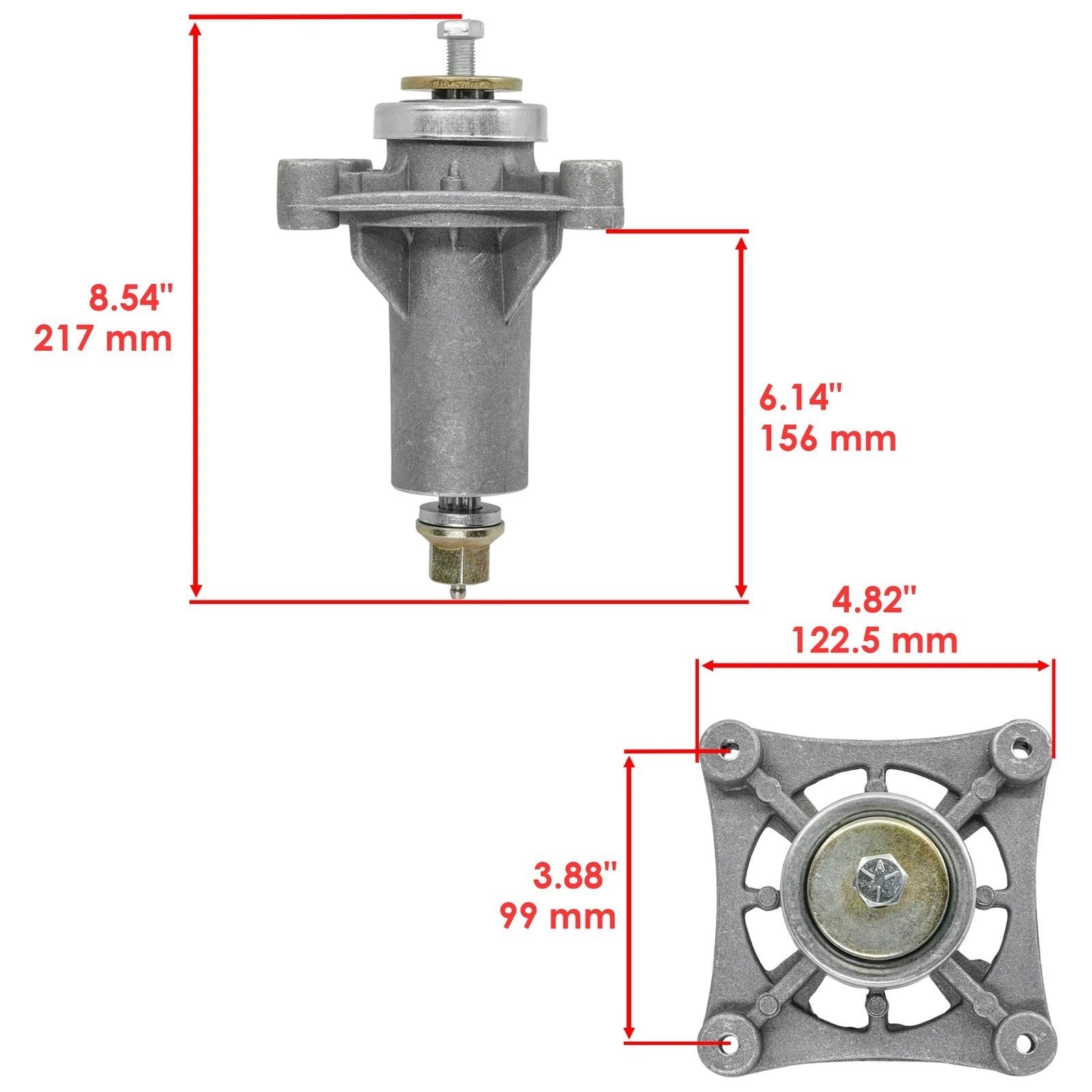 3 Spindle Assembly For Husqvarna 587820301 587253301 532192870 587253301