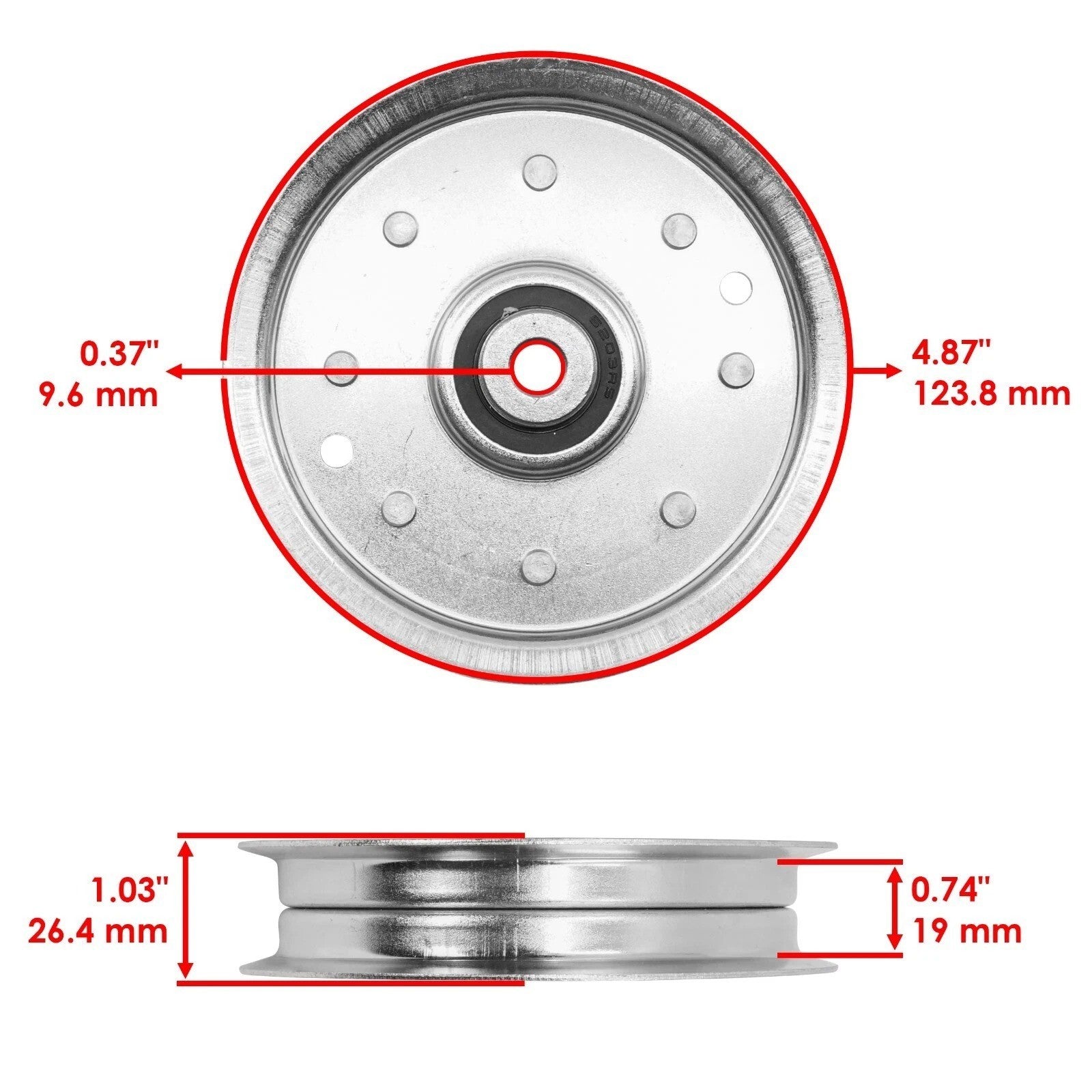 Deck Spindle with Pulley Blade & Belt For Toro LX420 LX425 Lawn Tractor 42"