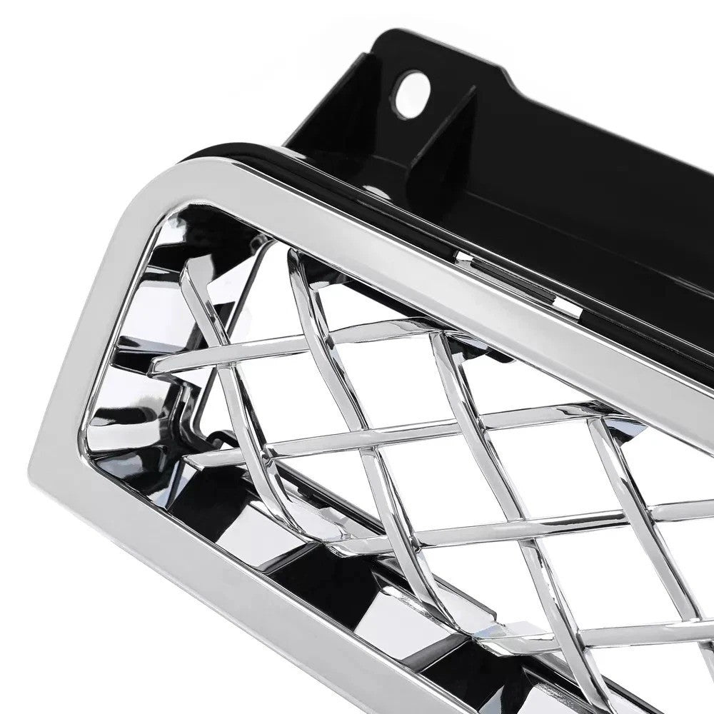 Chrome Grille For Chevy Tahoe/Suburban LTZ 1500 2500 2007-2013 14 Upper Lower
