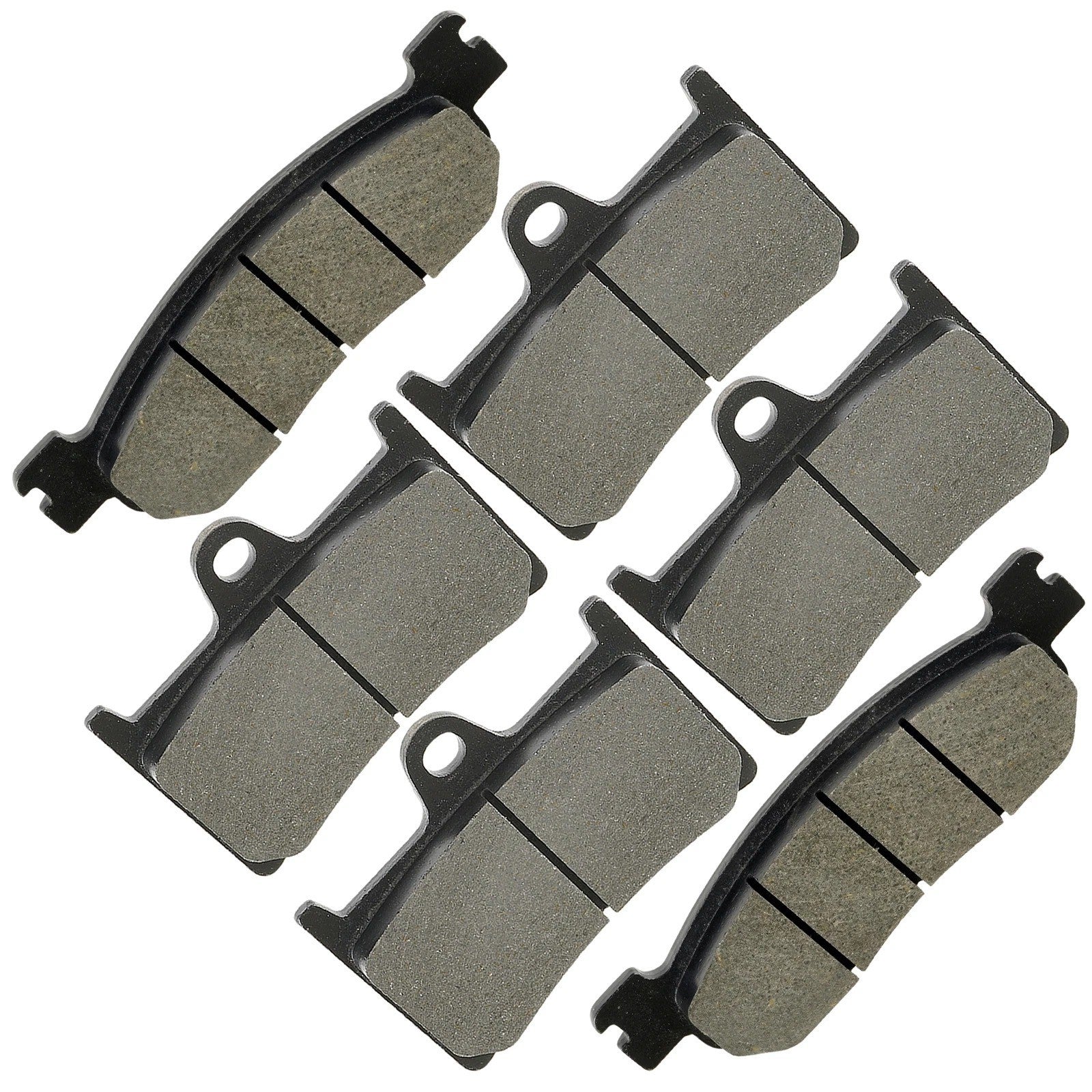 Front Rear Brake Pads for Yamaha R6 YZF-R6 1999 2000 2001 2002