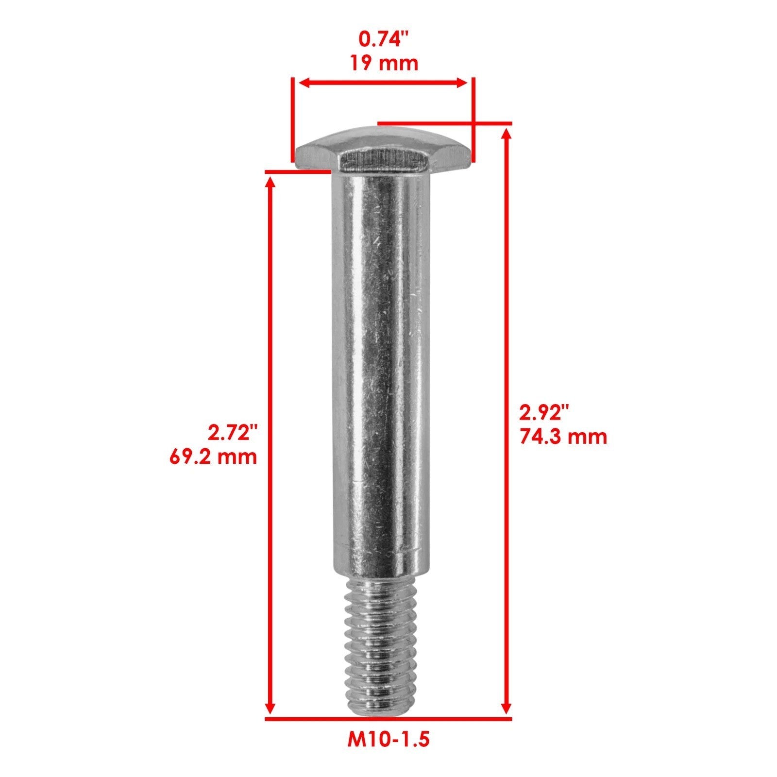 Deck Wheel Bolts w/ Nut kit for Murray EMT17538RDF EMT1838RDF / 2108765SM 108765