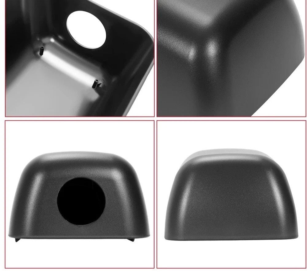 Pair Side View Mirror Cap Cover For Chevrolet GMC C4500 Kodiak Topkick 2003-2009