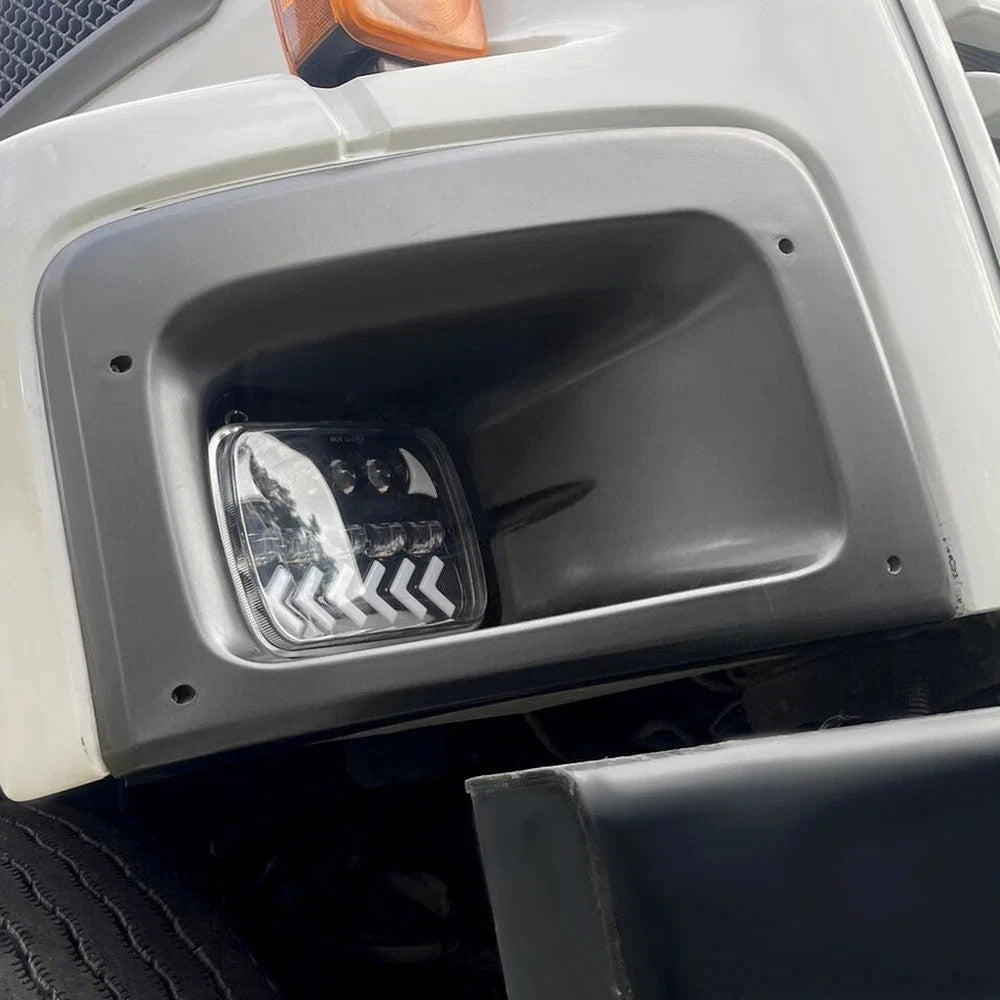 Headlight Bezel Trim Set For Chevy Chevrolet C7500 Kodiak C8500 GMC C6500 03-09