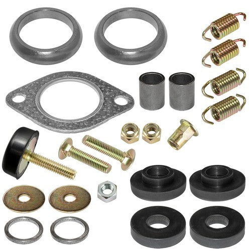 Exhaust Muffler Silencer Kit for Polaris Ranger 500 2x4 4x4 EFI 2006 2007-2009