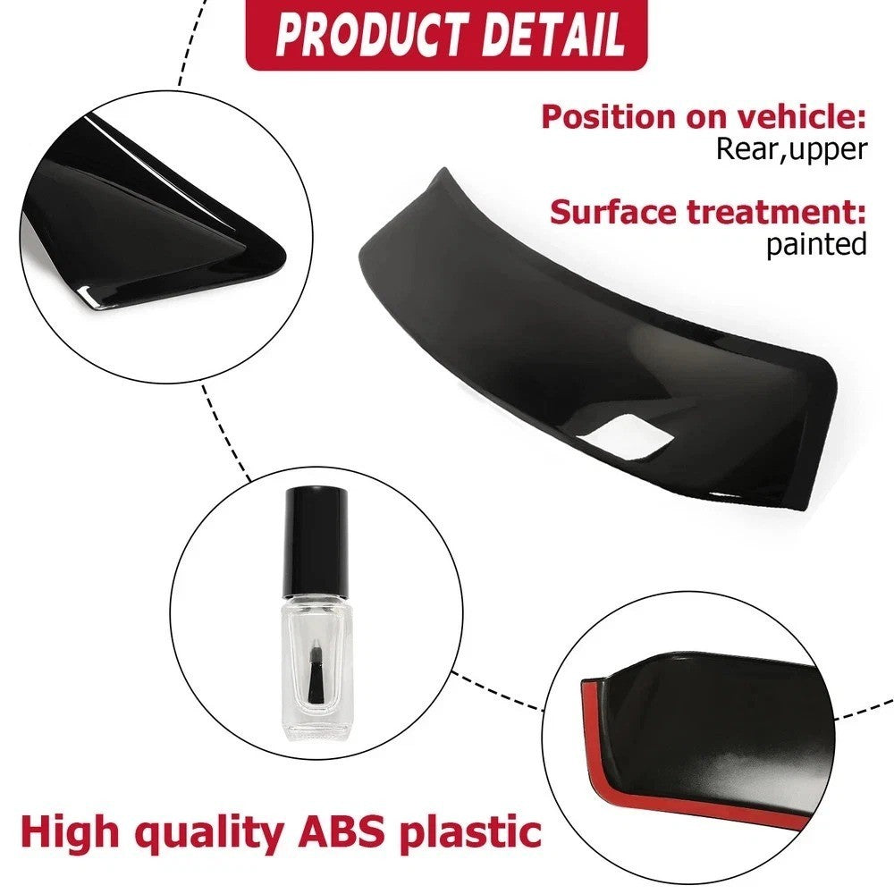 For 2004-2008 Acura TSX 1996-2000 Honda Civic Coupe Rear Window Roof Spoiler