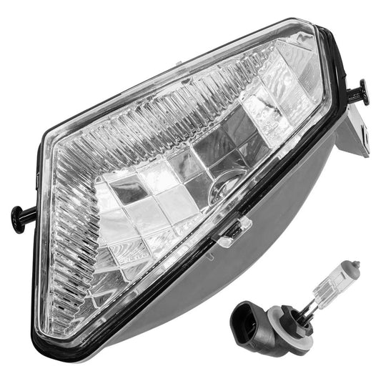 Caltric Left Headlight & Bulb For Polaris Hawkeye 300 4X4 2X4 2006-2011