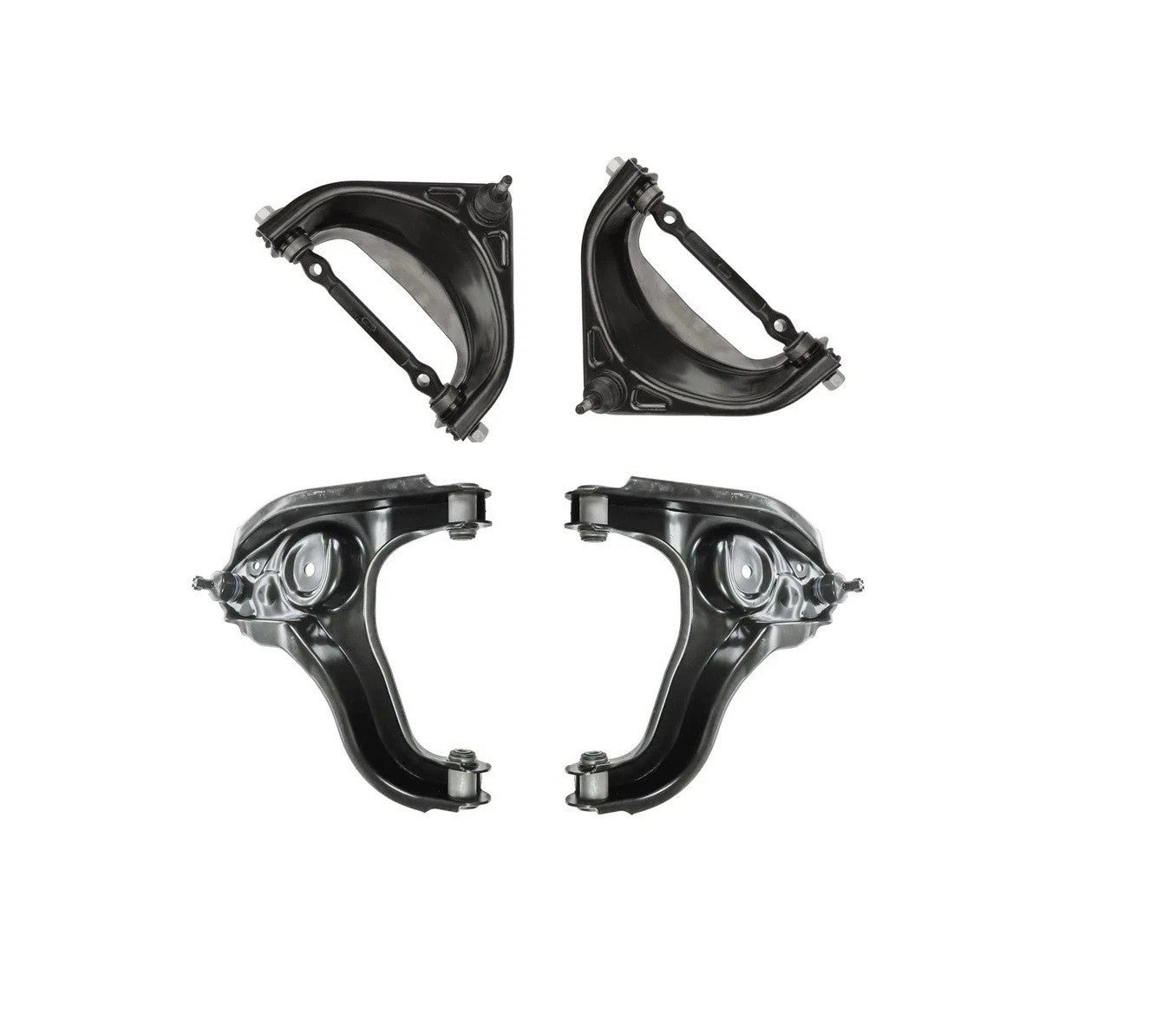 Front Upper Lower Control Arm with Ball Joint SET for 94-99 Dodge Ram 1500 2WD