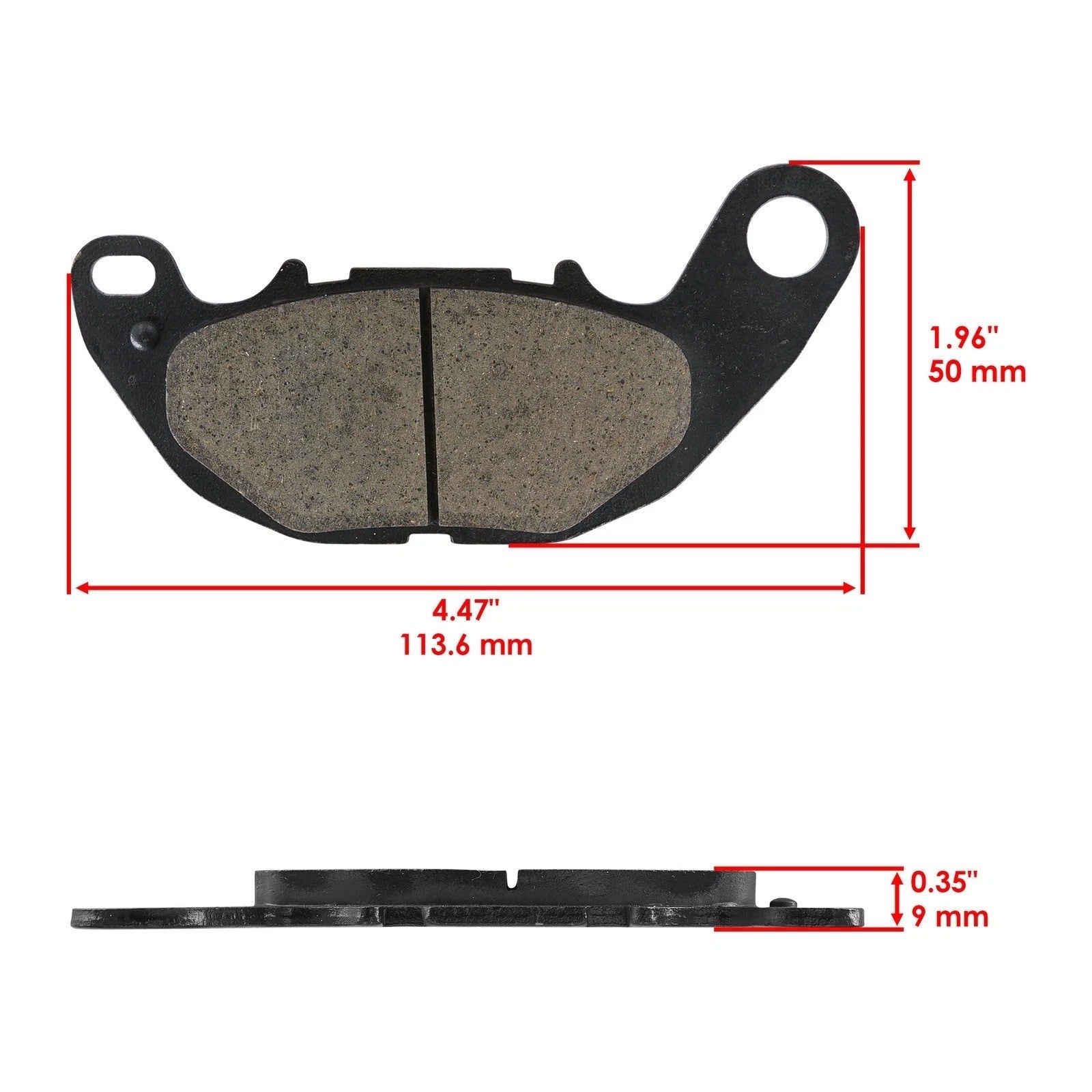 Front and Rear Brake Pad For Yamaha YZFR3 15-20 / YZFR3 ABS 19-25 / MT-03 20-25