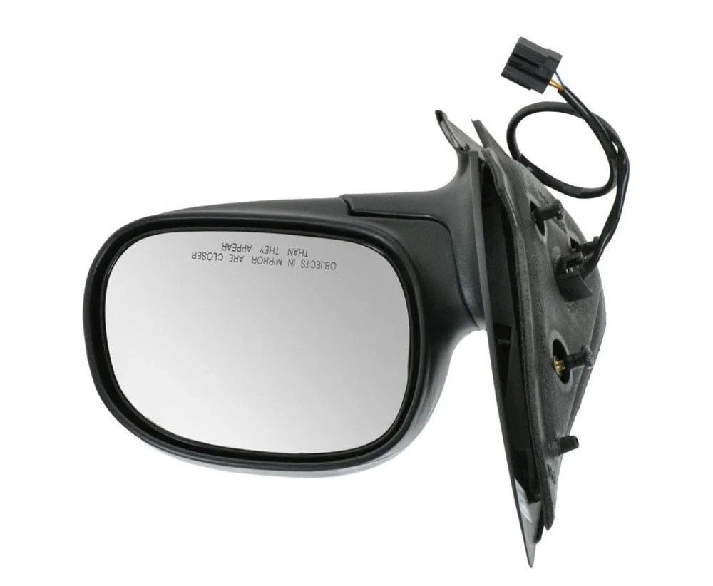 Power Mirror Black & Chrome Right Passenger Side for 98-02 Expedition Navigator