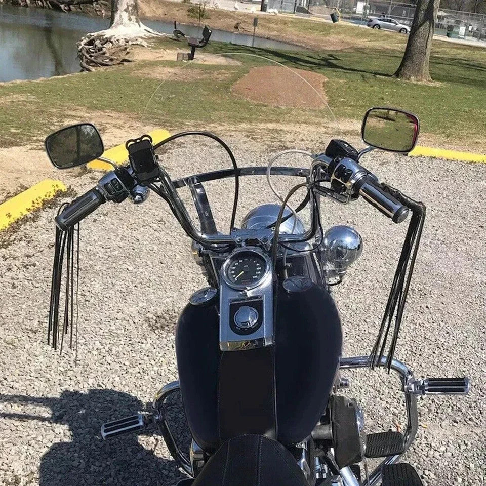 26" Front Windshield Windscreen For Harley Heritage Softail Classic FLS 2000-17