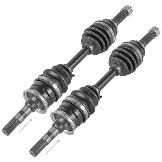 Front Left & Right CV Joint Axles For Kawasaki Bayou 300 KLF300C 4X4 1989-05
