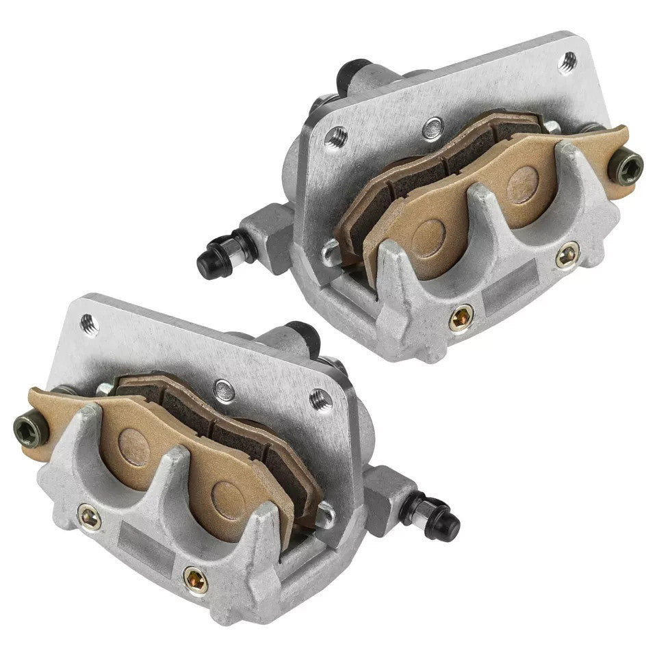 Front Left Right Brake Caliper w/ Pad for Yamaha YFZ 450 YFZ450R YFZ450X 2004-25