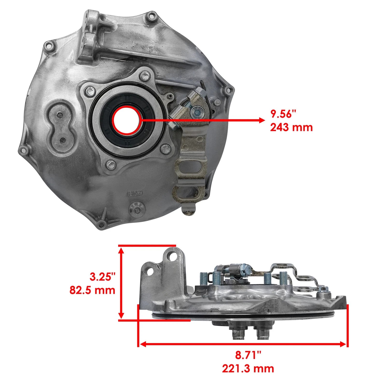 43010-HN2-000 Rear Brake Panel & Drums With Shoe For Honda TRX500 