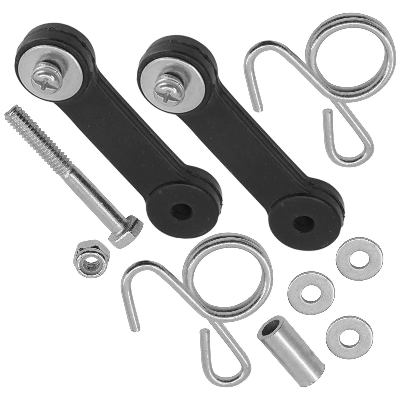 Caltric Grass Chute Latch & Hook Hardware Kit for Husqvarna 597000601 160793